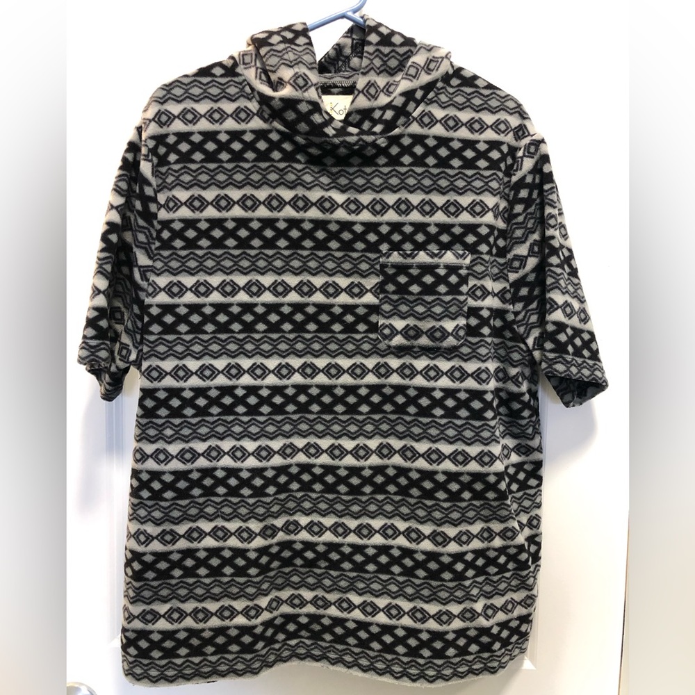 Koto short-sleeved hoodie fleece
